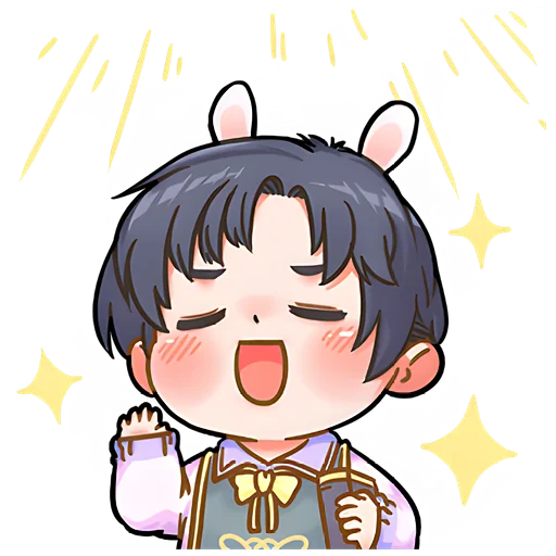 Стикер Кролик-кун