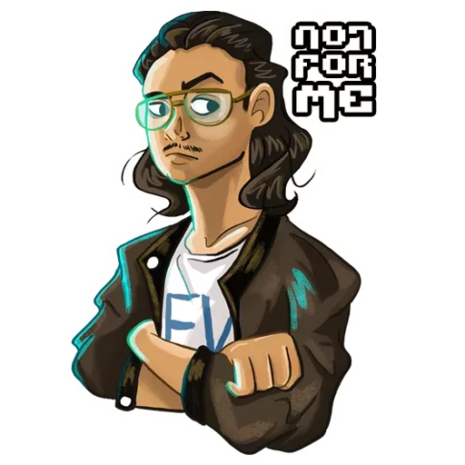 Стикер Kung Fury