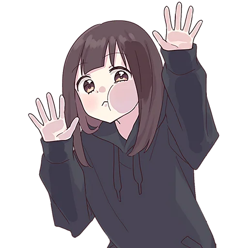 Стикер Куруми большая