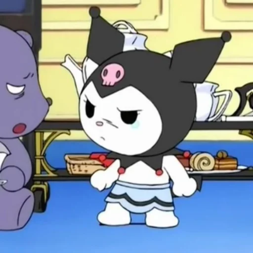 Стикер my melody and kuromi