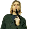 Эмодзи Kurt Cobain