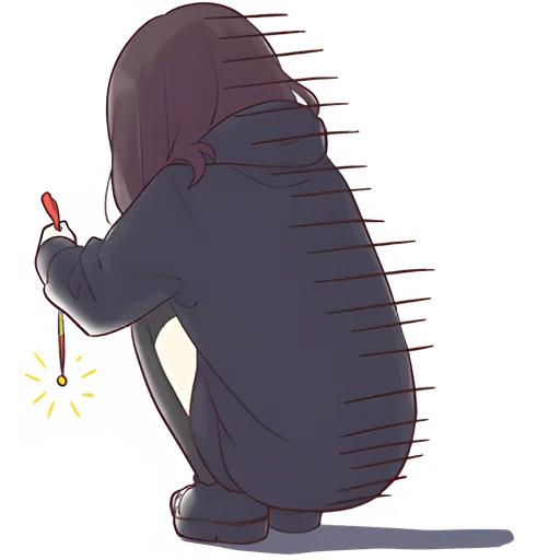 Стикер Куруми-чан 5