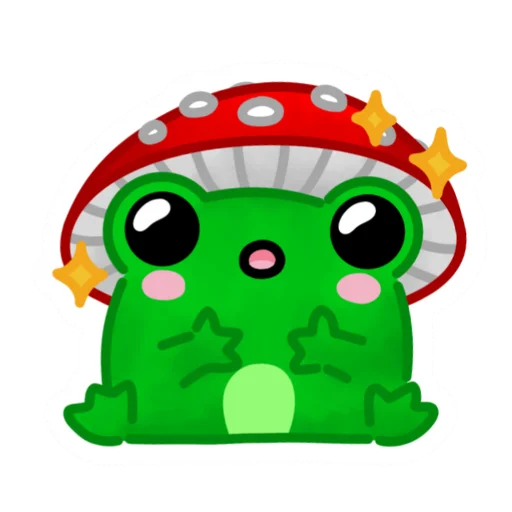 Стикер Frog Kvak