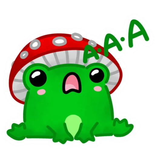 Стикер Frog Kvak