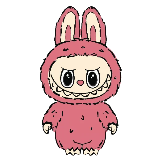 Стикер LABUBU LOVERS ITALIA