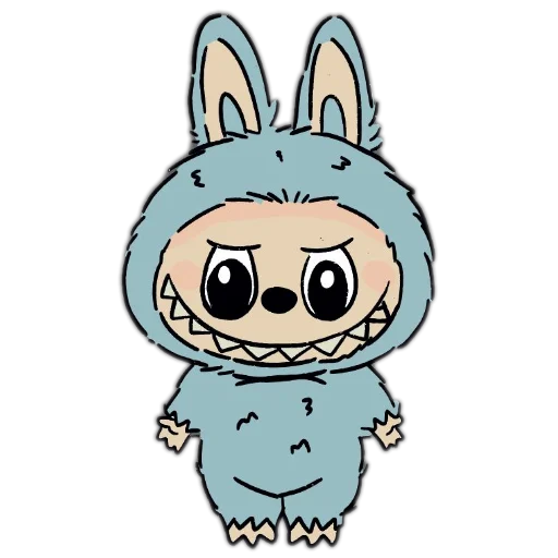 Стикер LABUBU LOVERS ITALIA