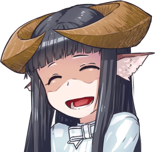 Стикер Horned girl's collection