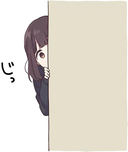 Стикер Menhera-chan.