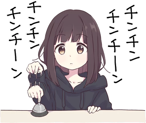 Стикер Menhera-chan.