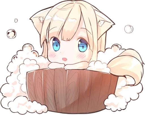 Стикер NEKOMIMI MiA