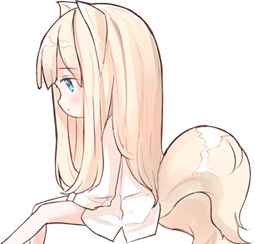 Стикер NEKOMIMI MiA