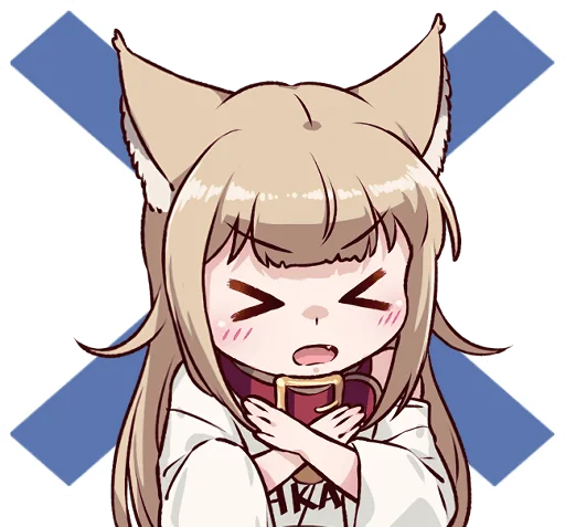 Стикер Kinako (Osakana Neko)