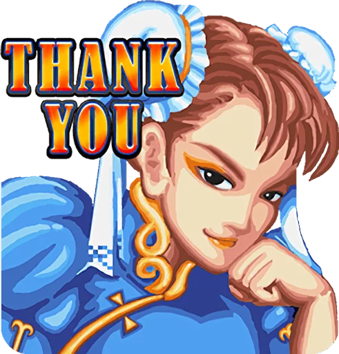 Стикер STREET FIGHTER II