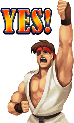 Стикер STREET FIGHTER II