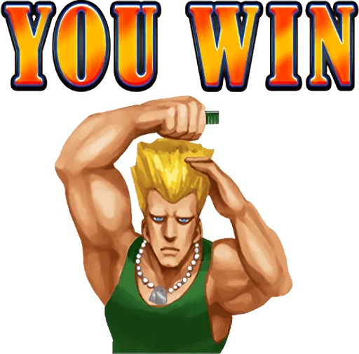 Стикер STREET FIGHTER II