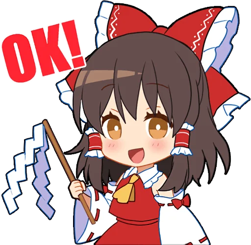 Стикер Touhou Project Everyday