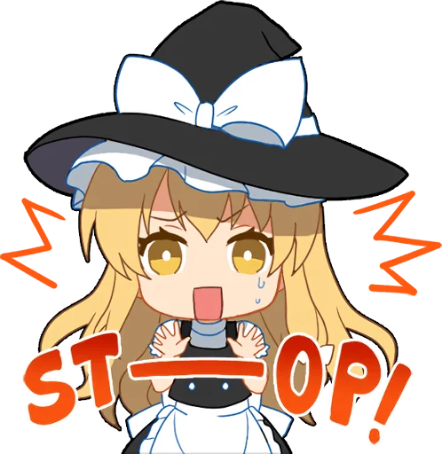 Стикер Touhou Project Everyday