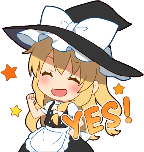 Стикер Touhou Project Everyday