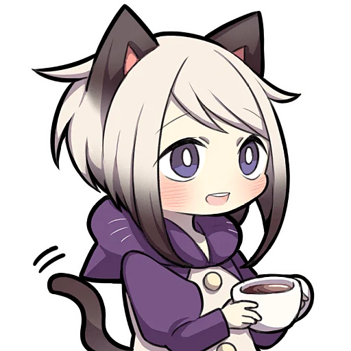 Стикер Сиамская кошечка