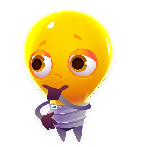 Стикер Lamp AdTeam