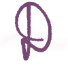 Эмодзи Lavander and Red Font