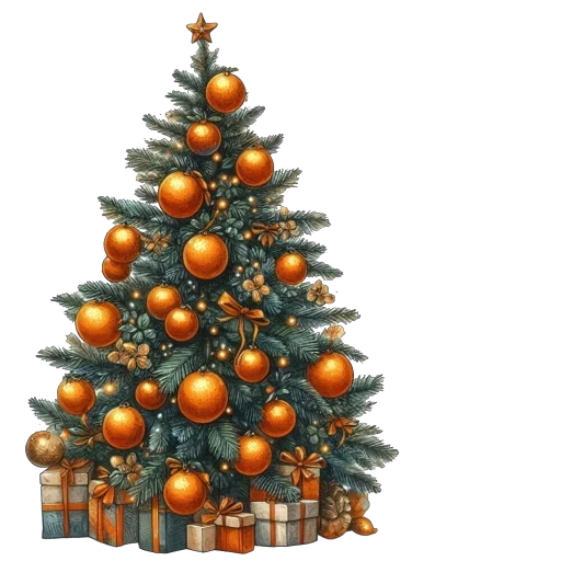 Стикер НГ 2025