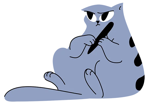 Стикер Lazuritcat