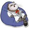 Стикер Lazy BamBam