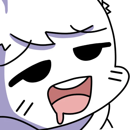 Стикер Фёдор ленивый песец