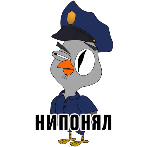 Стикер Подозрительная сова