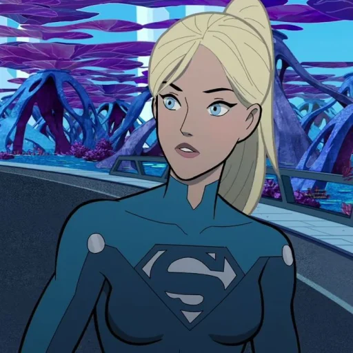 Стикер Supergirl 🦸🏼‍♀