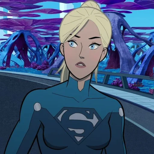Стикер Supergirl 🦸🏼‍♀