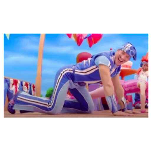 Стикер Lazy Town