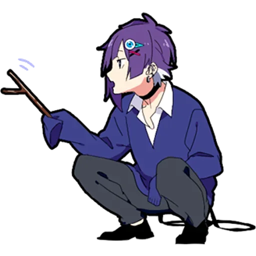 Стикер Ленивый кун