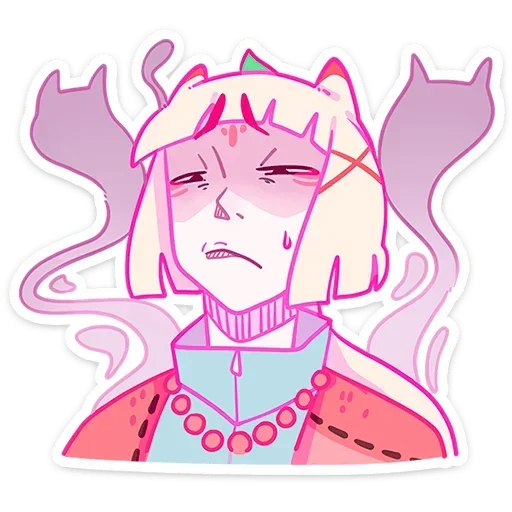 Стикер Лесная парочка без надписей