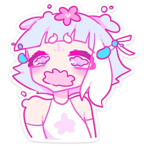 Стикер Лесная парочка без надписей