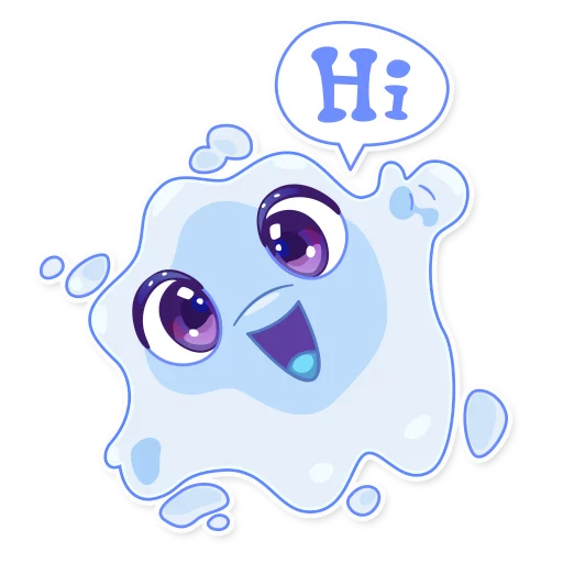 Стикер Пусть идет снег