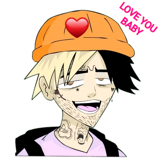 Стикер Lil Peep