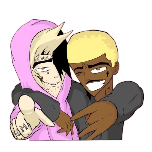 Стикер Lil Peep