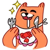 Эмодзи Лис из ВК