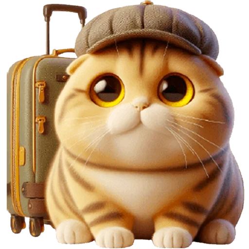 Стикер Шотландский рыжик