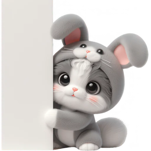 Стикер Маленький Ушастик