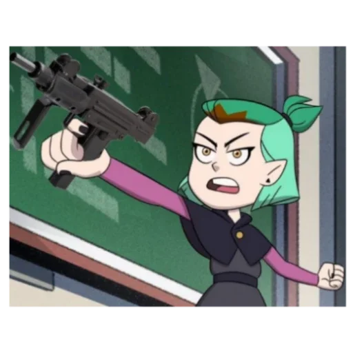 Стикер Cute owl house