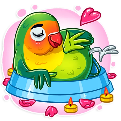 Стикер Love Bird