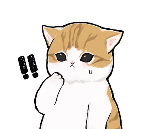 Стикер котики