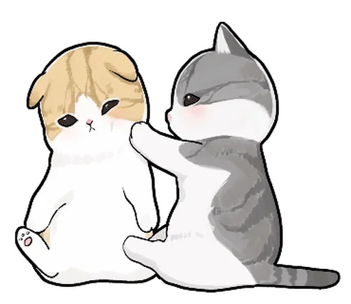 Стикер котики