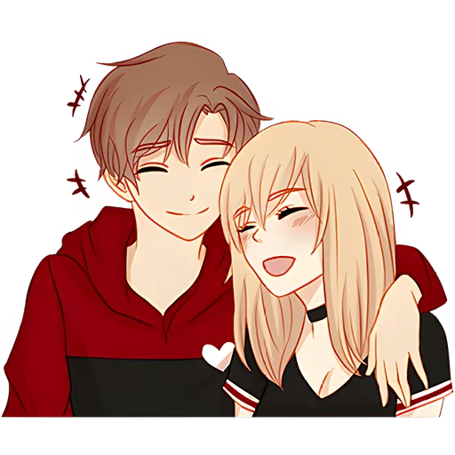 Стикер Любовь в воздухе