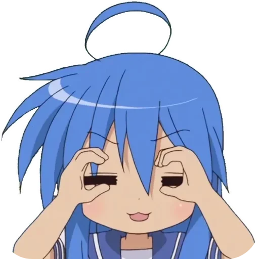 Стикер Lucky Star Konata