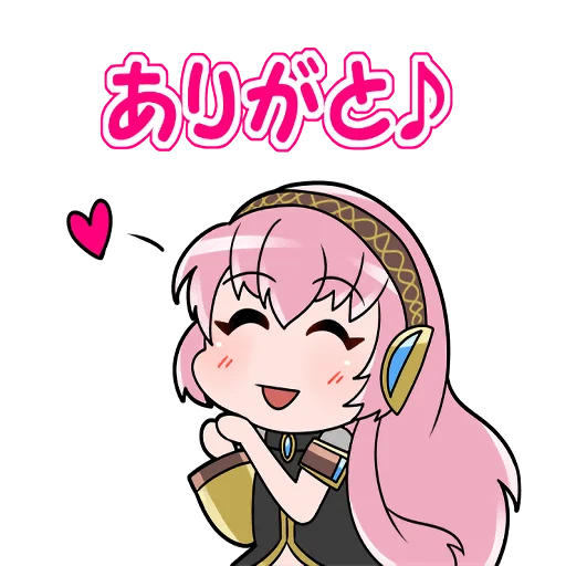 Стикер Megurine Luka
