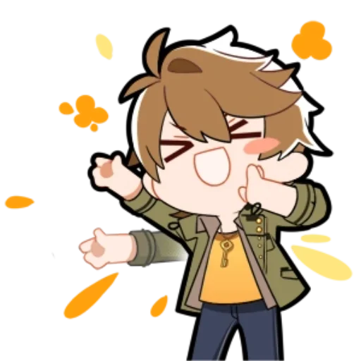 Стикер Lukes Chibi